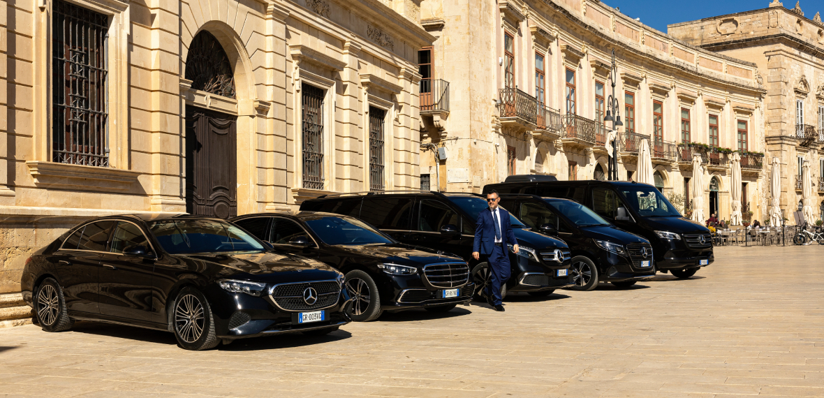Premium transfers to and from Sicilian airports with a private chauffeur service